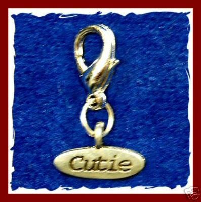 New CUTIE Cat Dog Pet Jewelry Collar Charm Tag  