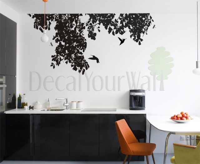 Large Tree Branches Removable Wall Decal Vinyl Sticker  