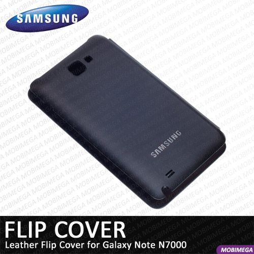 Genuine Samsung EFC 1E1CBECSTD Flip Cover Case Galaxy Note N7000 