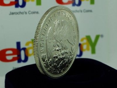   Cn. A.M. Silver Coin, Mexico Peso Fuerte Porfiriano WOW KM#409