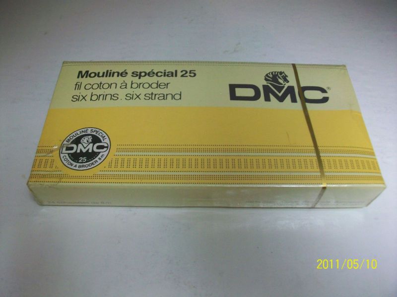 VTG DMC EMBROIDERY FLOSS SEALED BOX MOULINE SPECIAL 25  