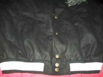 NWT Mens XL Steve & Barrys Bomber Leather Jacket  