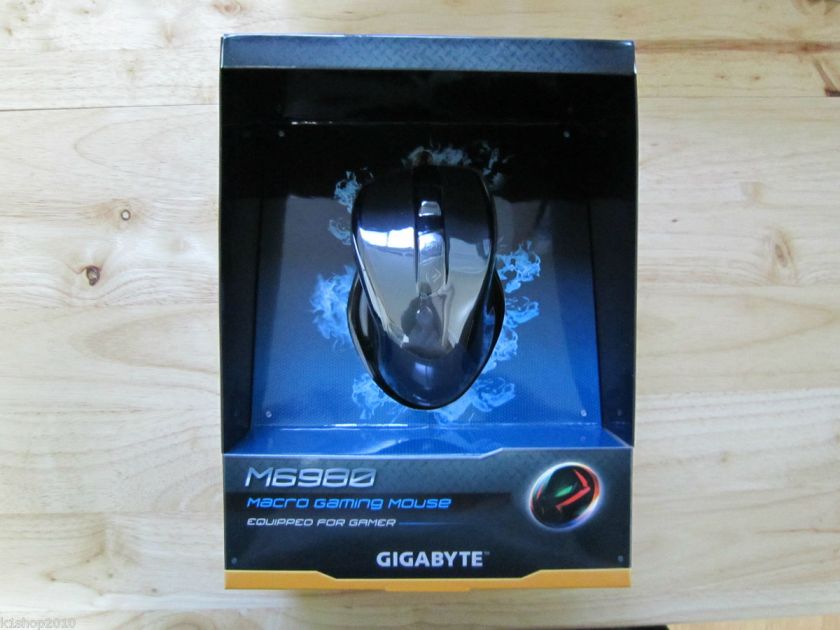 GIGABYTE GM M6980 Pro Laser Gaming Mouse *SEALED* 2000dpi  