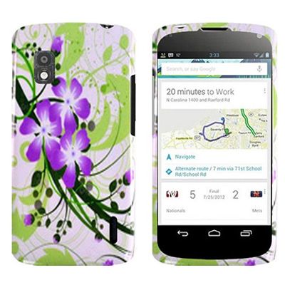 Diamond Paw Prints Cover Case Fr Motorola Droid 3 Phone  