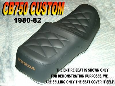 CB750C 1980 82 Custom seat cover Honda CB750 CB750 CB 750 C 231  