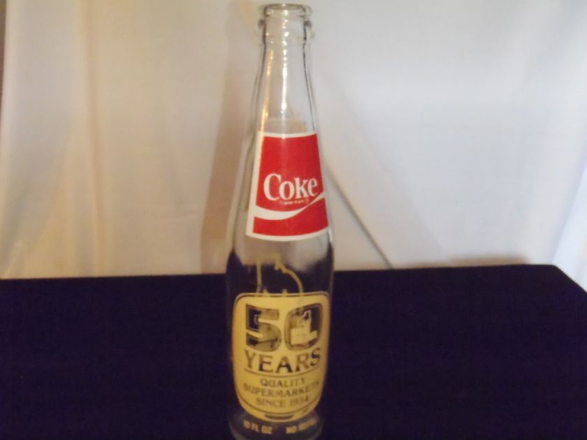 Coca Cola Bottle   50 Years Big Bear Store 107 1309  